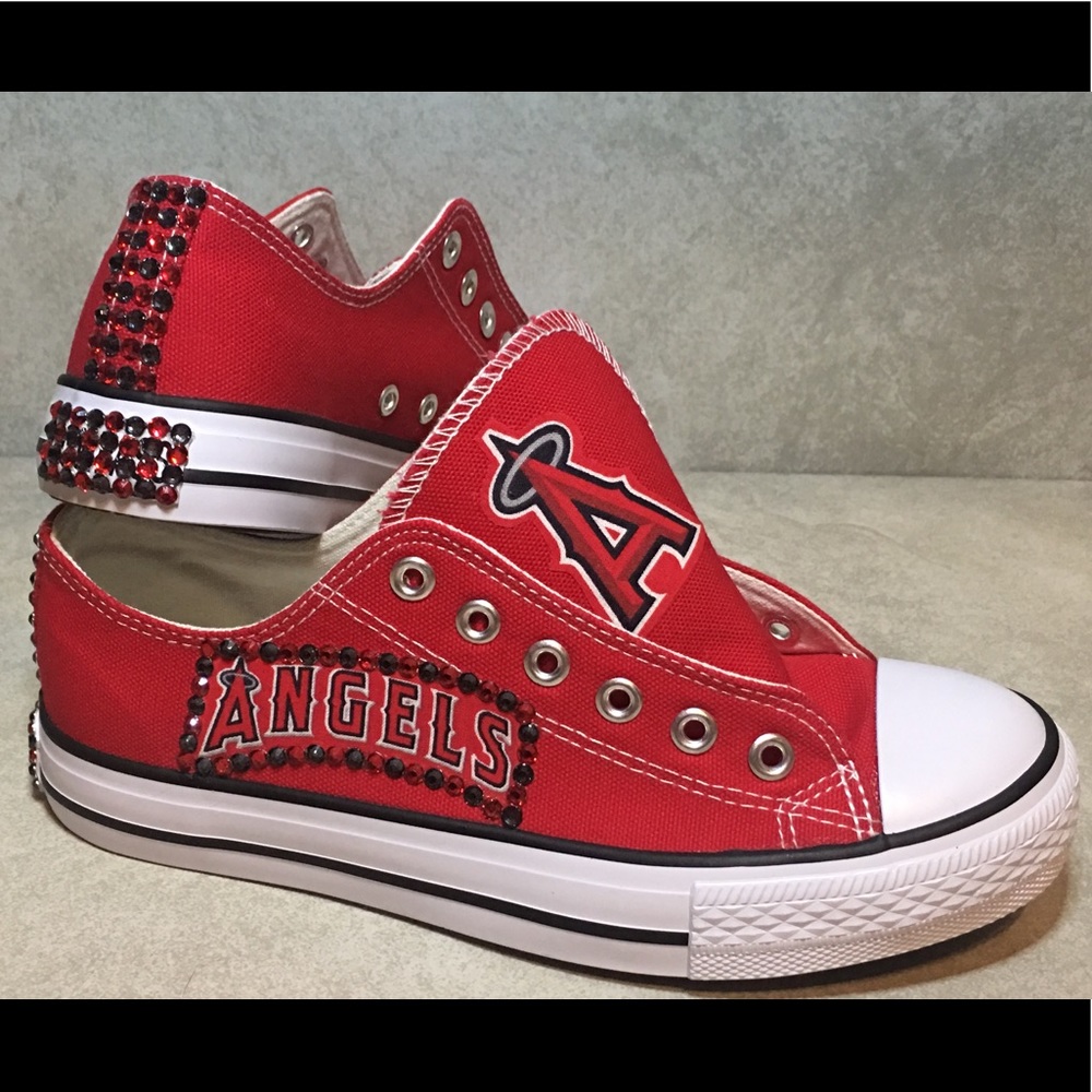 COMPASS/SPORT BRAND MLB ANGELS BLING WOMEN’S SHOES